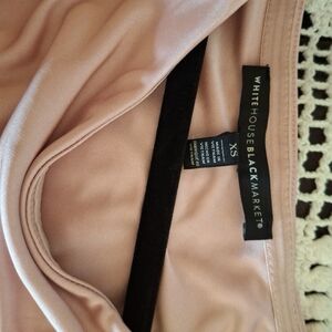 White House Black Market Soft Pink Top